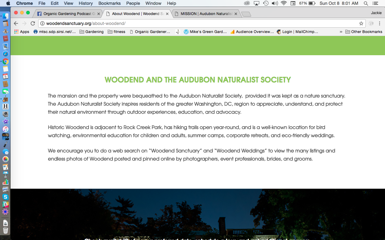 Woodend Audubon Naturalist Society